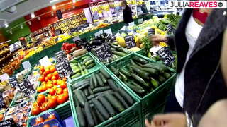 Anal เซ็กส์กันในห้องครัวหลังจากเริ่มร้อนแรงกับของชำ