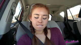 เหมือนนังร่านไม่สามารถหยุดเล่นกับจิ๋มอยู่ในรถและสาธารณะ:Brandibraids