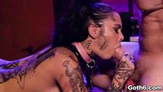 เซ็กซี่ goth ญิงสำส่อ Genevieve Sinn จะต้องได้ ANAL